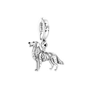 Linx Golden Retriever Dog Dangle Charm with New Style Opening Clasp